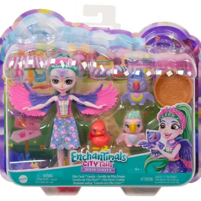 Enchantimals Filia Finch Family
