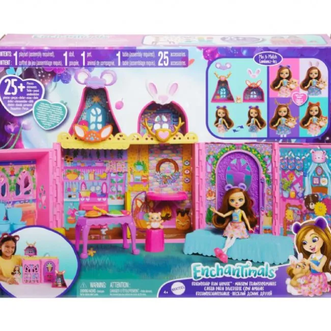 Enchantimals Friendship Fun House Dukkeh