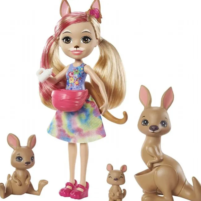 Enchantimals Kamilla Kangaroo Dukke