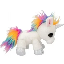 Enhjørning bamse 21 cm