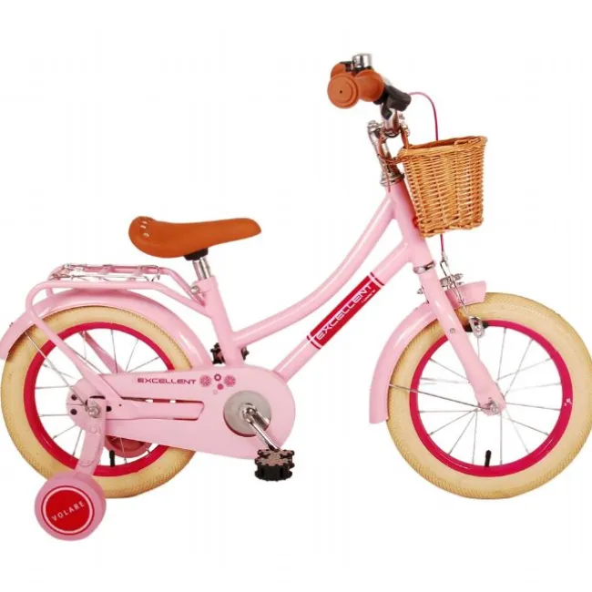 Excellent Børnecykel 14 tommer Pink