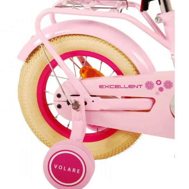 Excellent Børnecykel 12 tommer Pink