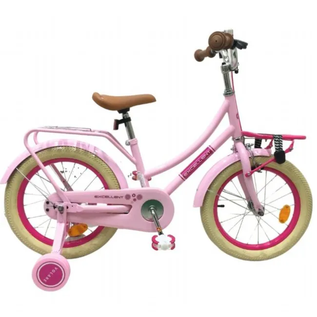 Excellent Børnecykel 16 tommer Pink