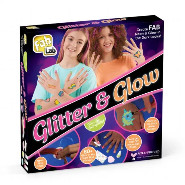Fablab Glitter og Glow Party Sæt