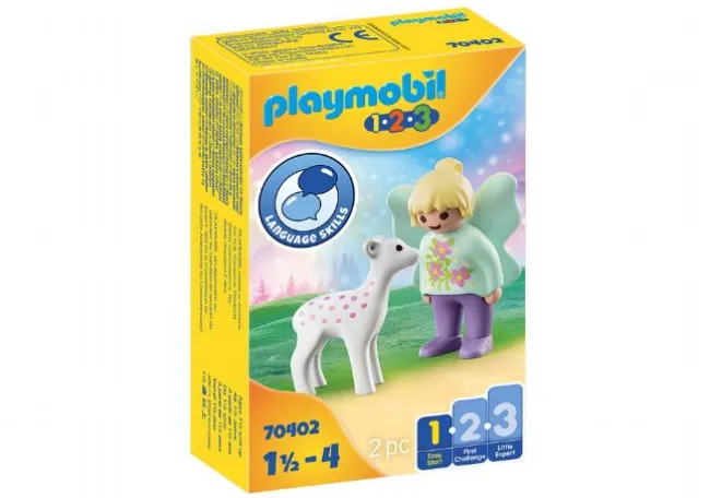 Feveninde med dådyr