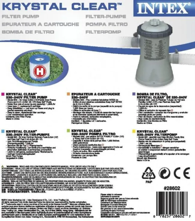 Filterpumpe C330 1.250 l/t