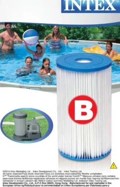 Filter til intexpumpe type B