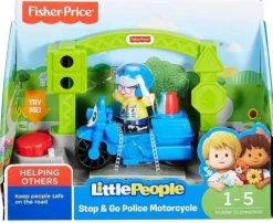 Fisher Price Stop & Go Police Motorcycle