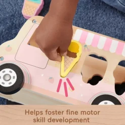 Fisher Price Træ Ice Cream Puttekasse
