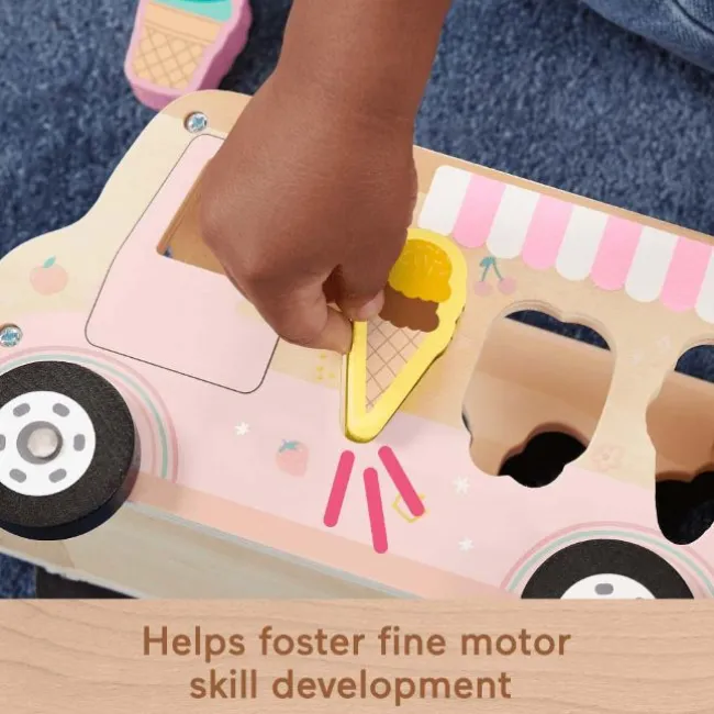 Fisher Price Træ Ice Cream Puttekasse