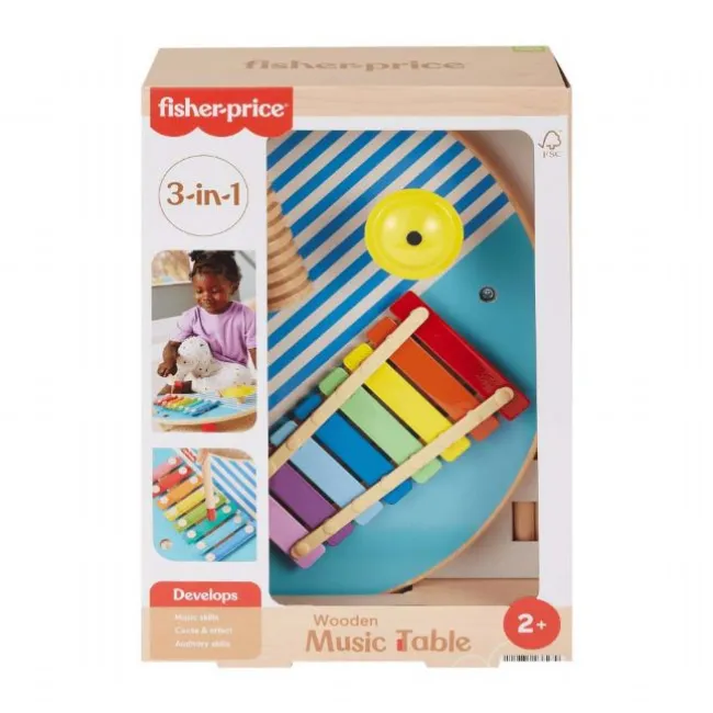 Fisher Price Træ Musik Bord