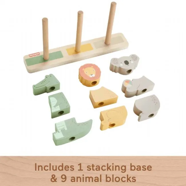 Fisher Price Træ Stable + Sortere Dyr