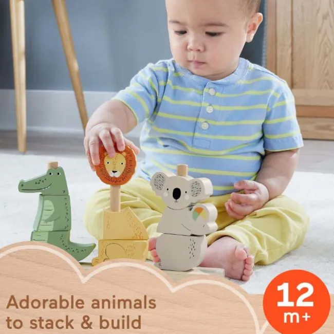 Fisher Price Træ Stable + Sortere Dyr