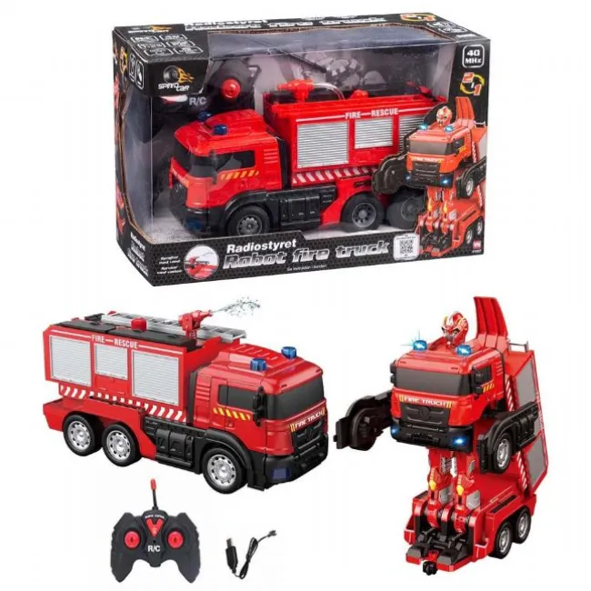 Fjernstyret Brandbil Robot