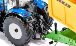 Fjernstyret New Holland med frontlæsser