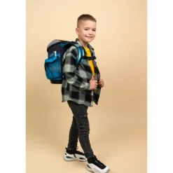 Fodbold Skoletaske med 4 Dele