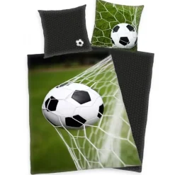 Fodbold Sport Sengetøj 140x200 cm