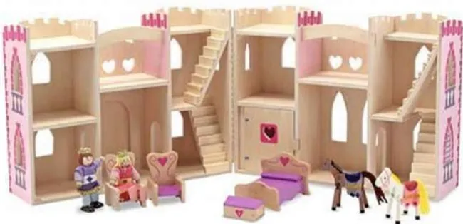 Foldbart prinsesseslot