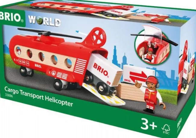 Fragthelikopter med pilot