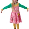 Fru Fugleskræmsel kostume 116 cm