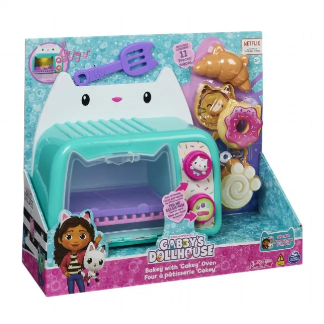 Gabbys Dollhouse Bageovn med Lys og Lyd