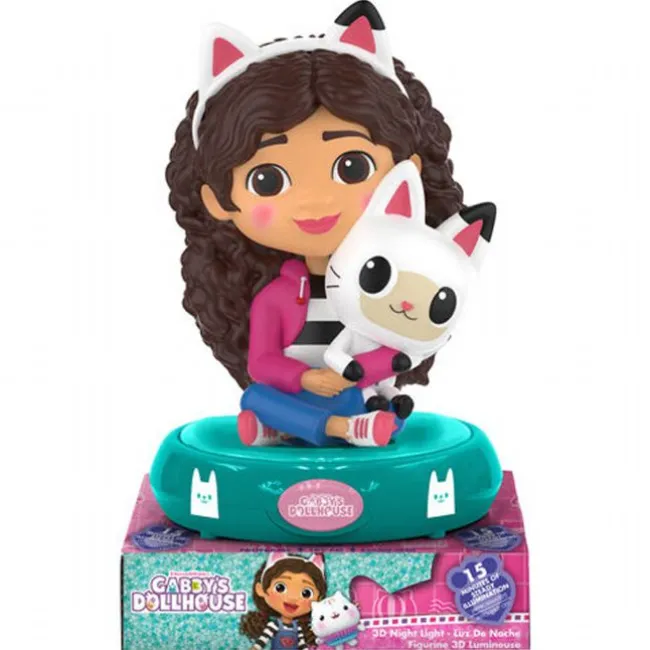 Gabbys Dollhouse 3D Lampe 25 cm