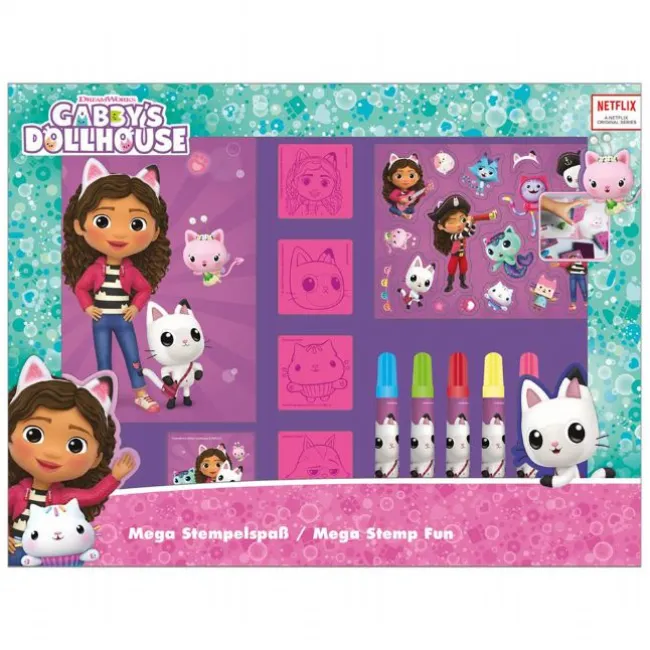Gabbys Dollhouse Kæmpe Stempelsæt