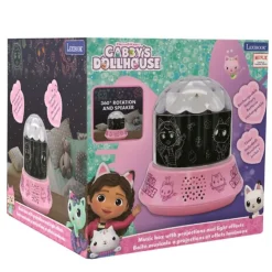Gabbys Dollhouse Natlampe med Projector