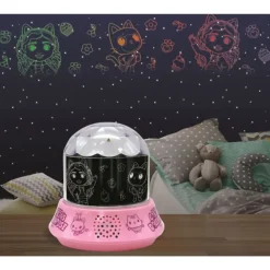 Gabbys Dollhouse Natlampe med Projector