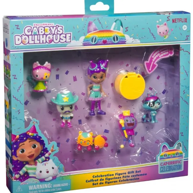 Gabbys Dollhouse - Party Figursæt