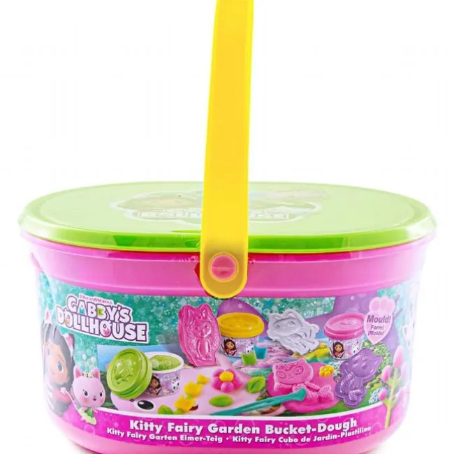 Gabbys Kitty Fairy Garden Bucket