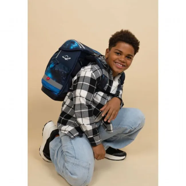 Galaxy Skoletaske med 5 Dele