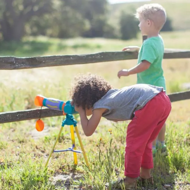 Geosafari Jr. Mit første teleskop