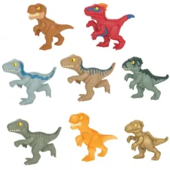 Goo Jit Zu Jurassic STRETCH Minis 8 Pack
