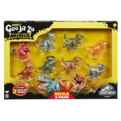 Goo Jit Zu Jurassic STRETCH Minis 8 Pack