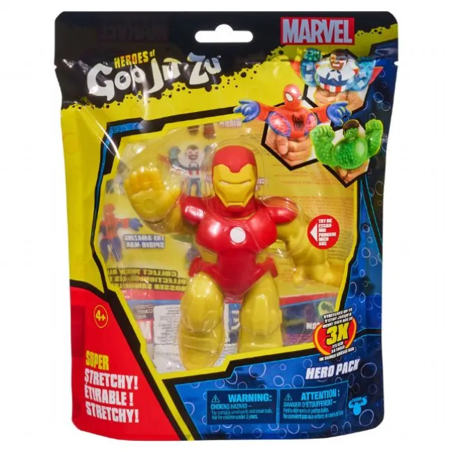Goo Jit Zu Strækbar Iron Man