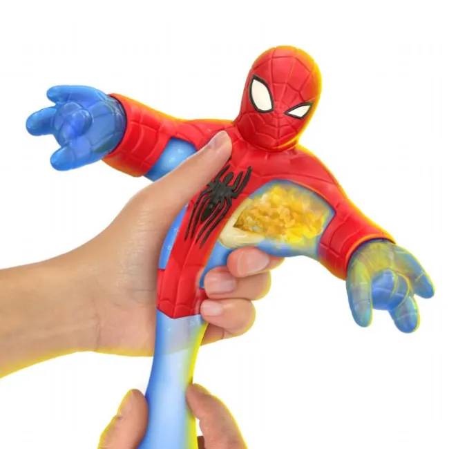 Goo Jit Zu Strækbar Spiderman Blue