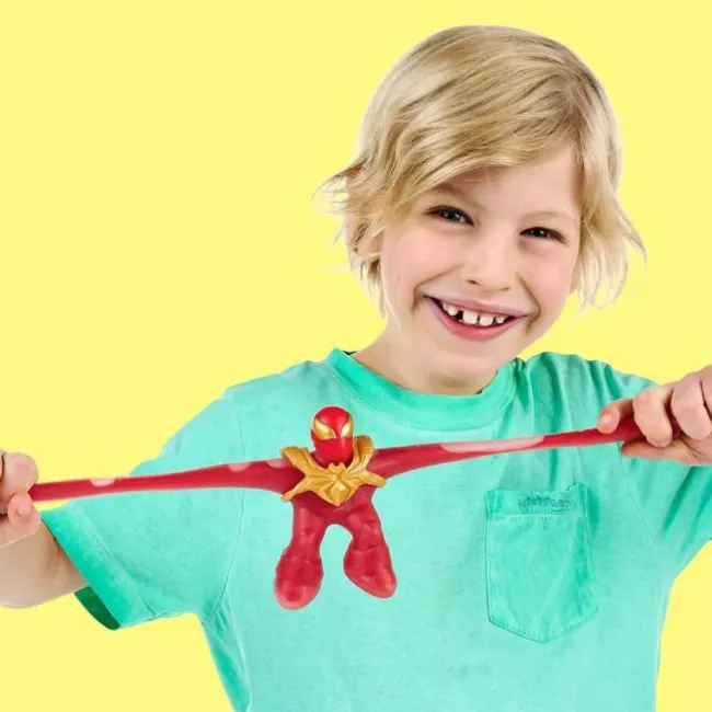 Goo Jit Zu Strækbar Spiderman Iron Amor