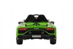 Grøn Lamborghini Aventador SVJ, 12V