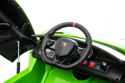 Grøn Lamborghini Aventador SVJ, 12V