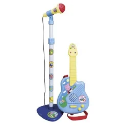 Guitar og mikrofon sæt