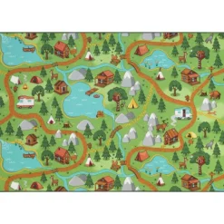 Gulvtæppe, Legetæppe Hike Town 140 x 200