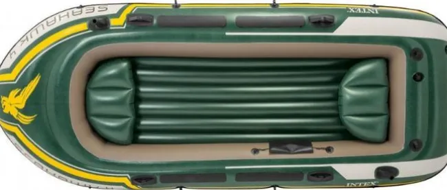 Gummibåd Seahawk 4 m/årer 351x145x48 cm