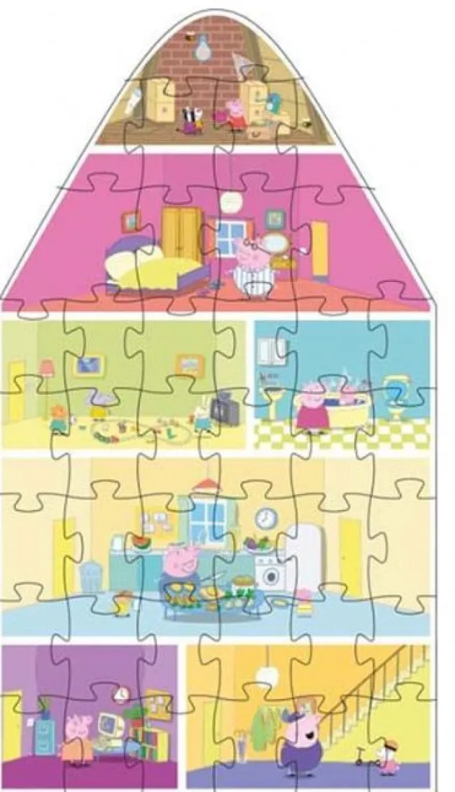 Gurli Gris House Deco Puslespil