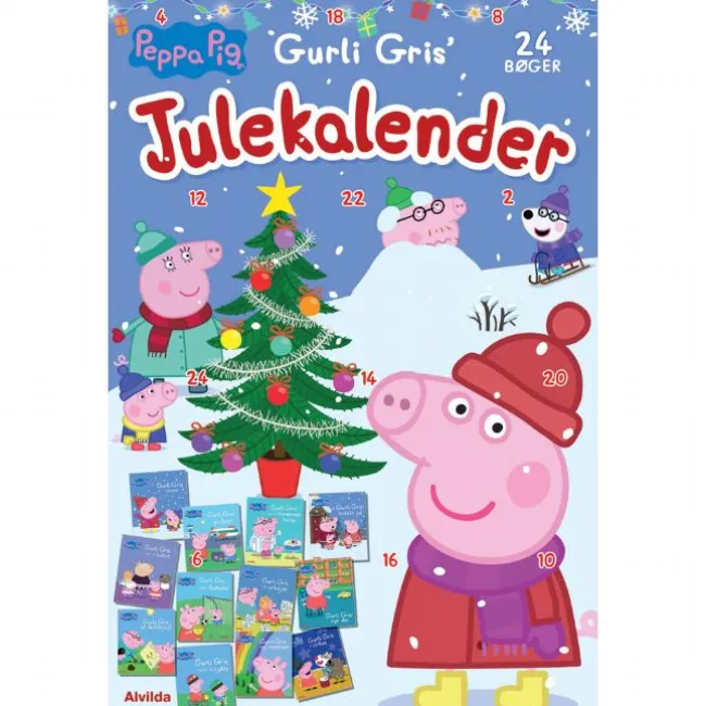 Gurli Gris Julekalender - 24 Historiebøg