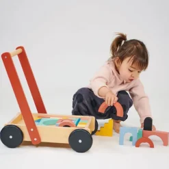 Gåvogn med klodser - Bambino