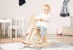 Gyngehest Pinolino med ring