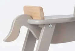 Gyngehest Pinolino med ring, Grå