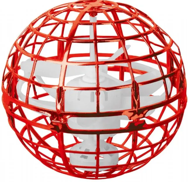Gyro Spinner Flyvebold Rød