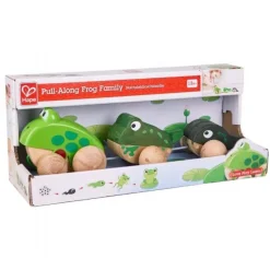 Hape Pull Along Frog Family
